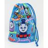 OSK Thomas the Tank Engine Lunch Bag, CP-1 Blue, Made in Japan, 15.5 x 19cm, Bottom: 15.5 x 8cm