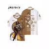 Genshin Impact Kuki Shinobu T-shirt men's and women's cosplay clothes 3D printed top