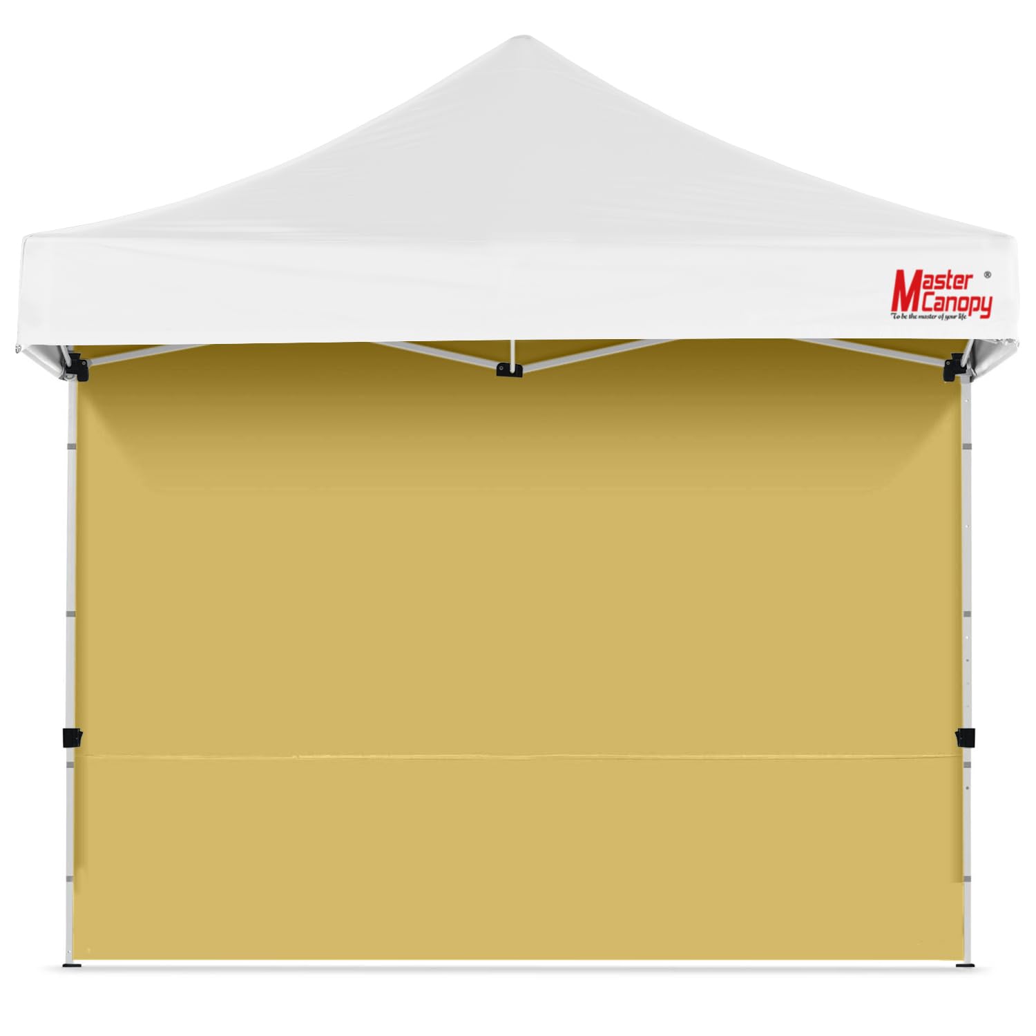 

MASTERCANOPY Side Sheet for Tarp Tents, Waterproof, Windproof, UV-Cut, Heat-Shielding, Easy to Remove, Outdoor Use (One Side Sheet) (3M, Beige)