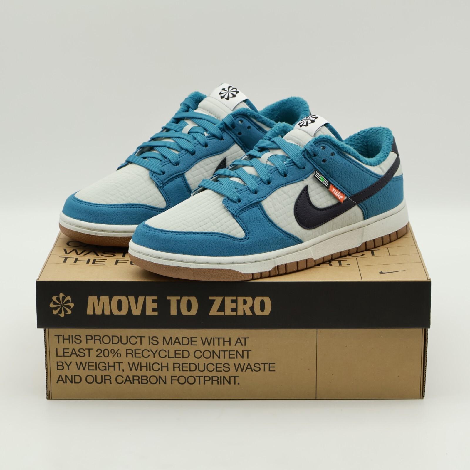 DD3358-400 Nike Dunk Low SE Toasty Grey Blue (Men s) 8.5