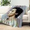 Moderne Decke Flanell Sänger warm Komfort weicher Plüsch Modische Decke für J-Jimin Sofa Idol Wohnzimmer Kpop Büro Schlafzimmer Reise Geschenk