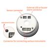 12V Car Racing for 64 Color Backlight Adjustable 100KPa Vacuum Meter with Sensor Automobiles Sensors