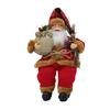 Boneca de Natal Figura do Papai Noel Decoração de Natal Estátua de Figura do Papai Noel para Festa de Ano Novo Exibição em Janela Mesa Casa