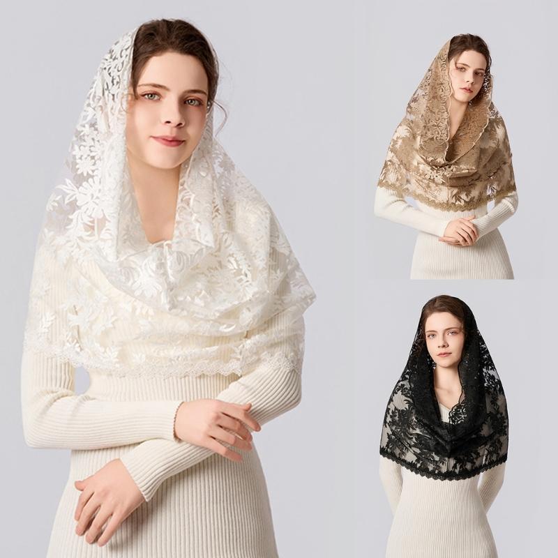 Functional Polyester Scarf Serves As Hair Band Neck Cover Or Mask Portable For Travel Elegant Use Comfortable Fabric