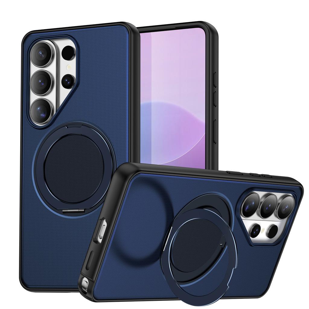 Applicable to Samsung S26Ultra shell God magnetic suction bracket mobile phone case S25Ultra anti-drop A57 protective case A37
