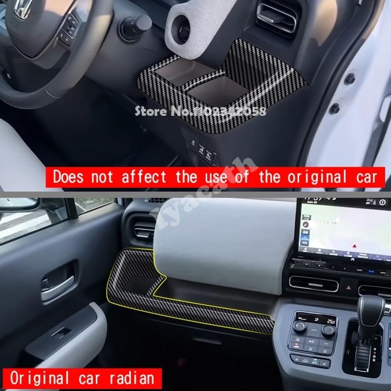 For Honda FREED AIR/CROSSTAR 2024 2025 ABS front dashboard center conlose Storage box water cup holder cover interior accesorios