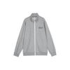 Skechers Solid Color Loose Fit Stand Collar Zip Sports Jacket Unisex Jackets Light-Gray L423U095-004F