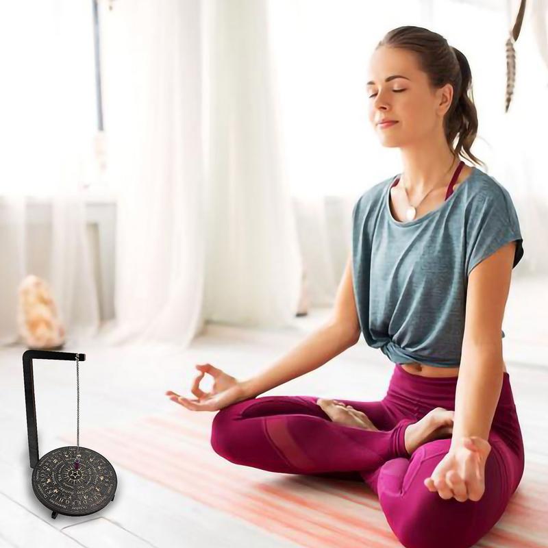Wooden Pendulum Display Rack Witch Wooden Jewelry Decorative Display Stand Exquisite Design Pendulum Holder Stand For Living