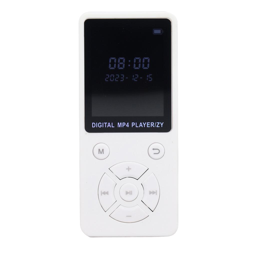 MP3 MP4 Player with Bluetooth 1.8 Inch LCD Color Screen HiFi Lossless Portable Music Player with Speaker Video Playback