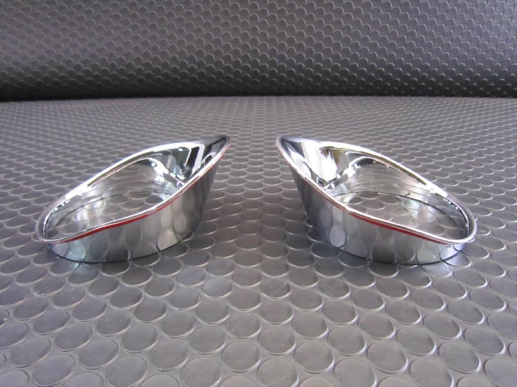 BRIGHTZ Chrome Fog Light Covers for the Voxy Fits the Voxy and ZRR and 75W 70/75 (Late Model) [FOG-COV-075], ZRR70G, ZRR70W, ZRR75G, ZRR75W, 70G, 70W,