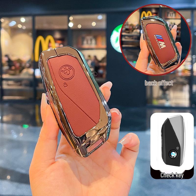 BMW Key Cover: Fits 1, 2, 3, 5 Series; I3, X1, X3, X5, iX3 Models with Blade Buckle