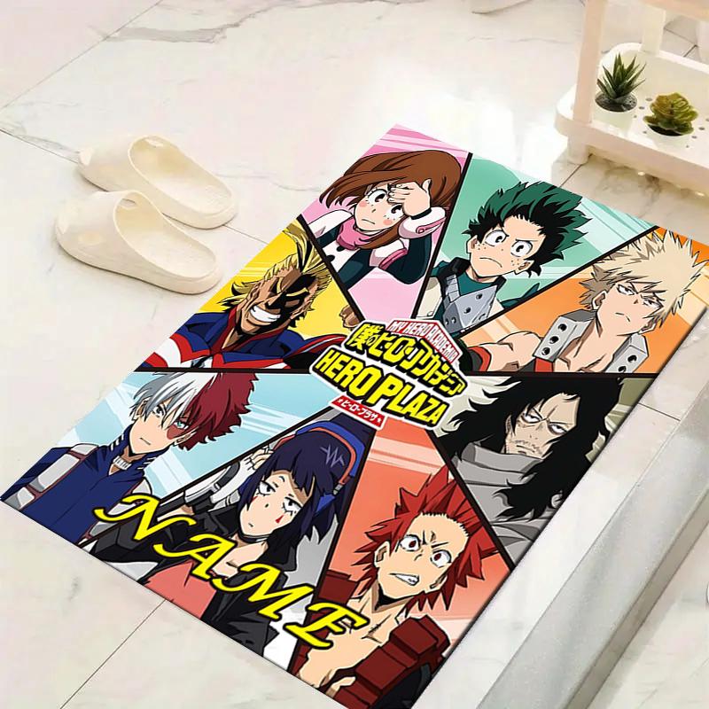 Custom 1Pc Hero Plaza Adventure Rug Office Carpet Indoor Outdoor Entrance Doormat Nonslip Soft And Comfortable Living Room D2915121