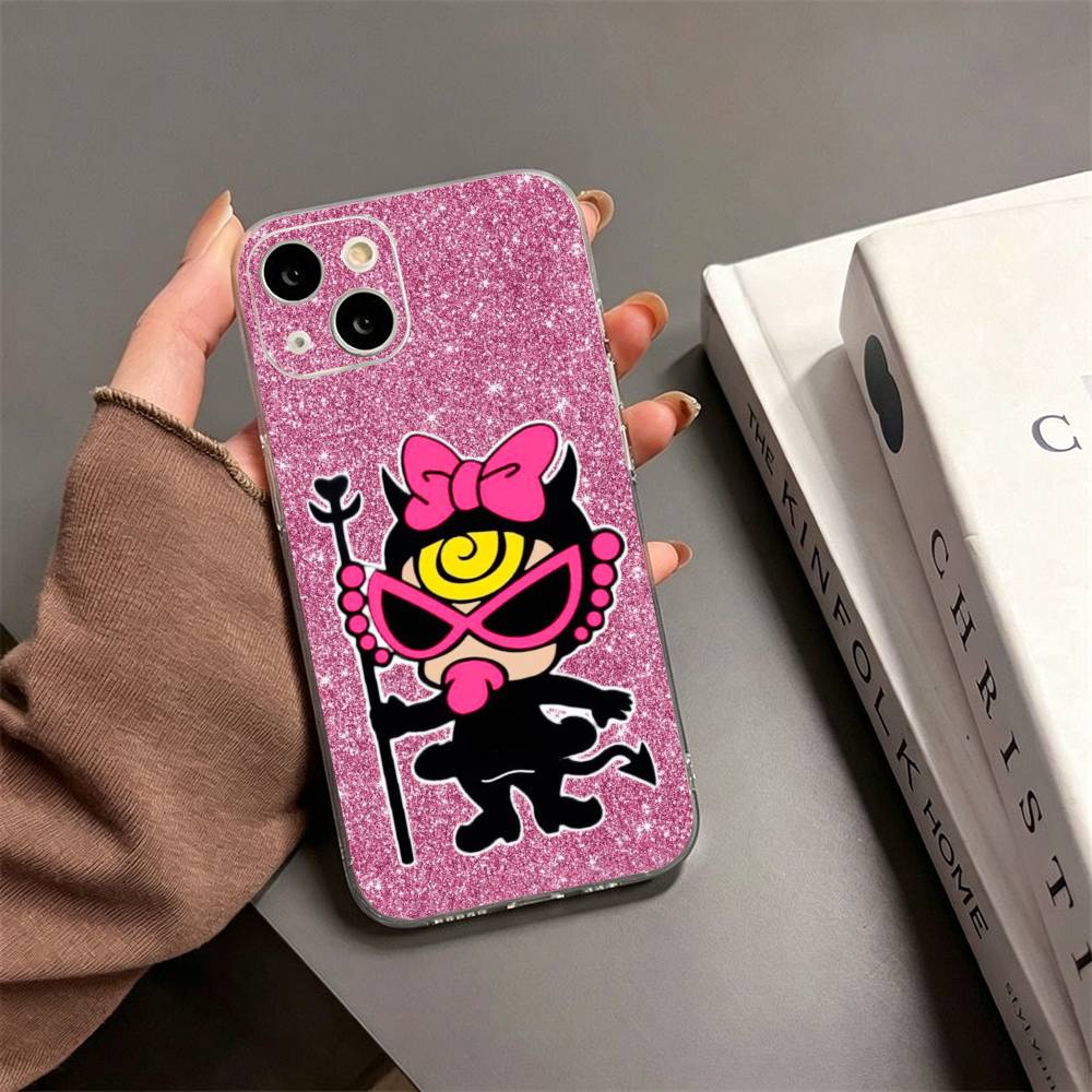

H-Hysteric COLORFUL M-Mini Phone Case For iPhone17,16,15,14,13,12,11 Plus,Pro Max Soft Transparent Cover iPhone11PROMAX