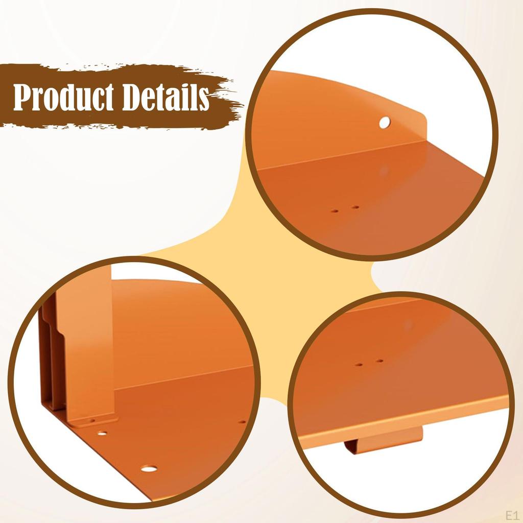 Uchwyt Ścienny Ekspozycyjny Oszczędzający Miejsce Sprzęt Ogrodowy Wytrzymały