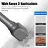 3/4/6/9 Tooth Electric Concrete Bushing Head Round Handle Electric Hammer Chisel Drill Concrete Bushing Head Cement Floor Chisel