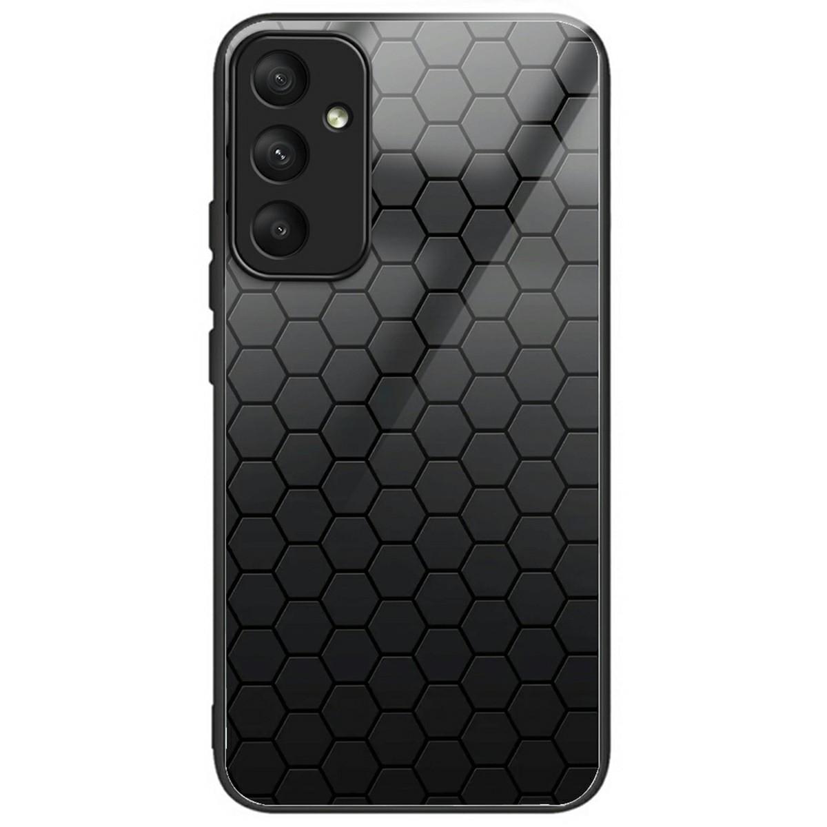 

Чохол для Samsung Galaxy A36 5G Загартоване скло ТПУ Ударостійкий Чохол для телефону З друком візерунка Honeycomb