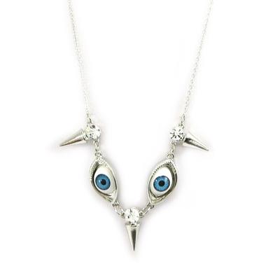 [L6444] - Tyrkysový designový náhrdelník 'Eye of Fatima'