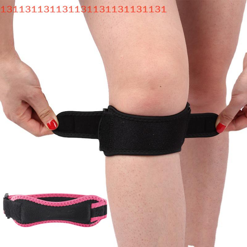 Patellar Tendon Knee Support Strap Brace, Adjustable Shock Absorption, Compression Knee Pad Sleeve for Basketball