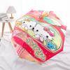 1pc Hello Kitty Automatic Opening/Closing Umbrella with Foldable Design, 8-Rib Iron Frame Outdoor Umbrella, Ideal Gift for Fans, Travelers, Daily Use,