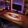 San Francisco 49ers Muster Mauspade Anti?Rutschfeste Gummi-Schreibtischunterlage Für Gaming Arbeiten Desktop-Dekoration