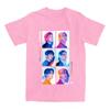 2026 MONSTA XX Foto Design Druck T-Shirt Unisex Streetwear Baumwolle Rundhals Damen_Herren T-Shirts Sommer Locker Koreanische Band Grafik T-Shirt