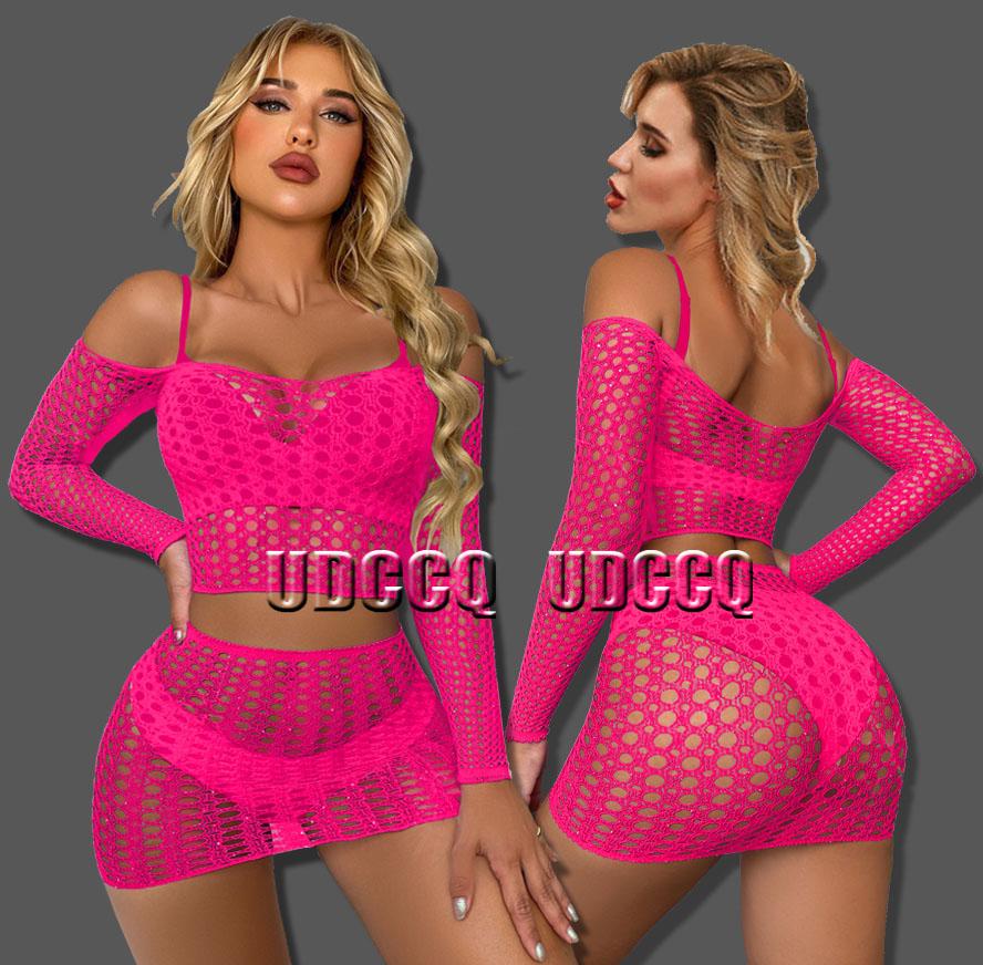 Sexy Lingerie Babydoll baby doll minidress long sleeve Underwear Sleepwear Teddies Best Nightgown toy Sleepwear hot erotic dress