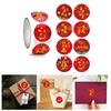 1Roll Chinese Fu New Year Stickers Holiday Decorative Seal Label Stickers for Envelopes Seal Gift Card Package Box