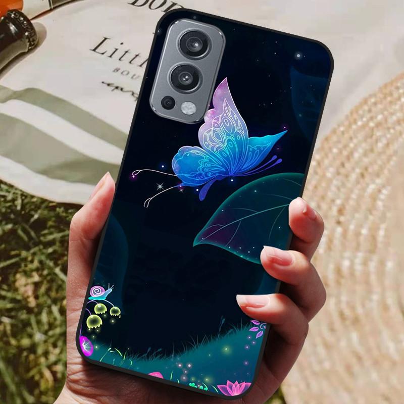 Für OnePlus Nord 2 5G Hülle Silikon Rückabdeckung Handyhülle Für OnePlus Nord2 5G Hüllen für One Plus Nord 2 5G Weicher Stoßfänger Funda