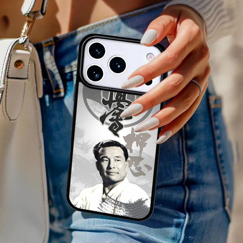Cool Oyama Kyokushin Karate Phone Case For iPhone 17 Air 14 15 13 12 Max Cover For Apple 14 15 16 16e 11 Pro Max Plus Coque