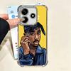 Rapper 2pac Singer Tupac Soft Phone Case For Xiaomi Poco X7 X8 Pro Max X6 X5 X3 F8 Ultra F7 M8 M7 M5S Redmi 15C 15A 15 14C 13C 1