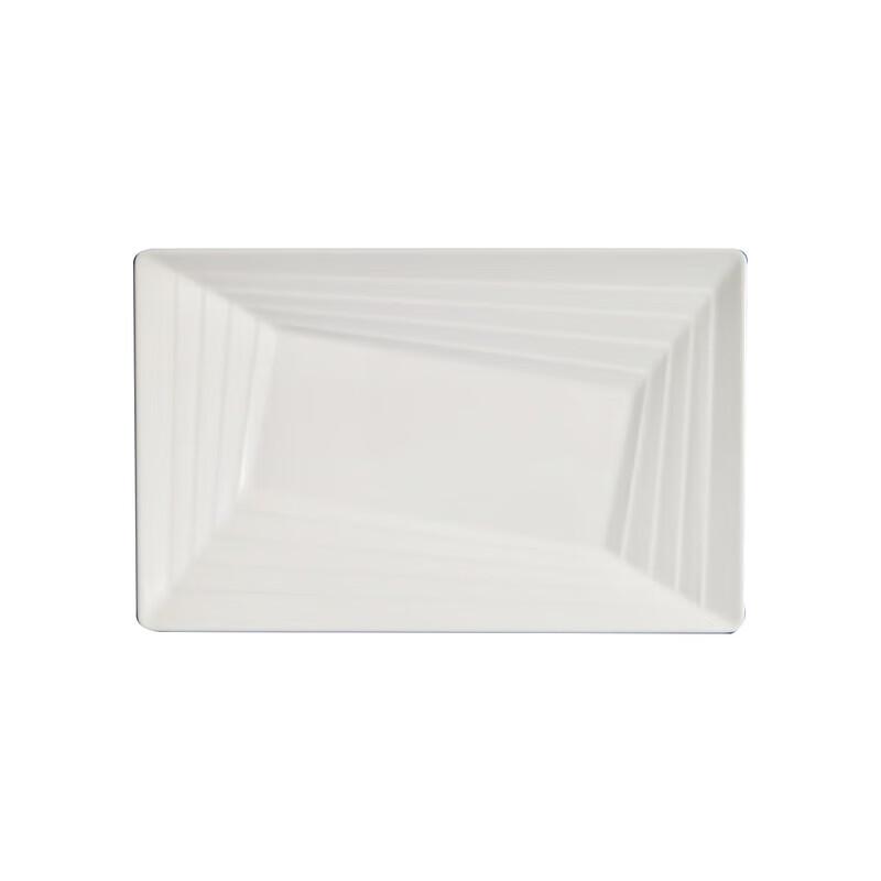 Huihuang 14-inch Rectangular Melamine Serving Plate