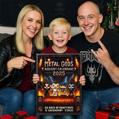 Christmas Advent Calendar 24 Days Countdown Calendar with 24 Acrylic Collectible Cartoon Figures Surprise Gifts for Kids Adults