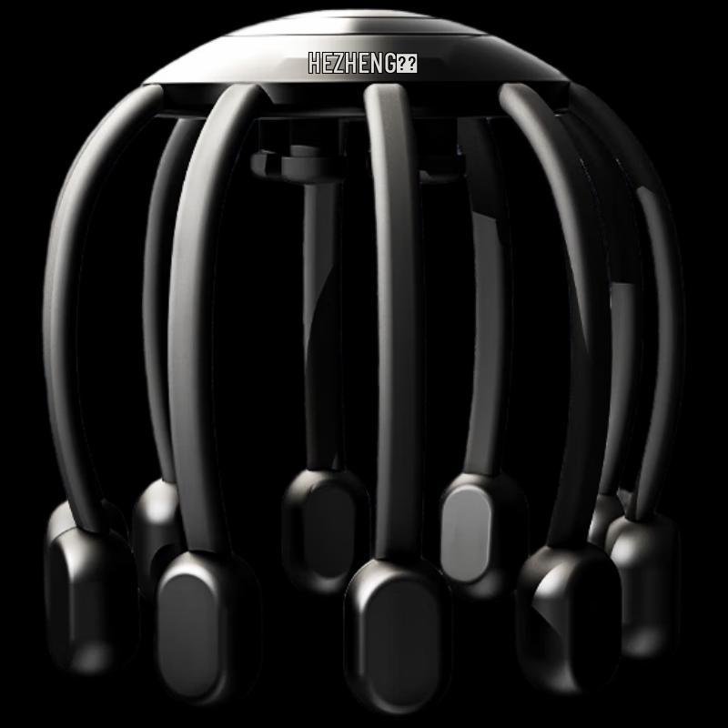 HEZHENG Wireless Multi-Dimensional Head Massager