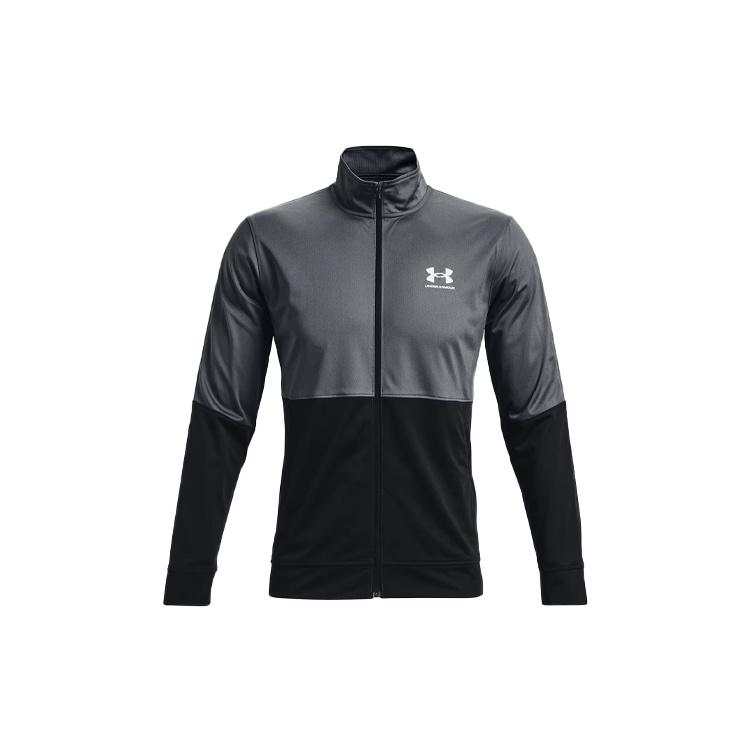 Under Armour Pique Track Jacket Pitch Grey Men s 1366202-012 M