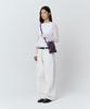 Pleatsmama Mini Crossbow Bag Glitter Deep Purple