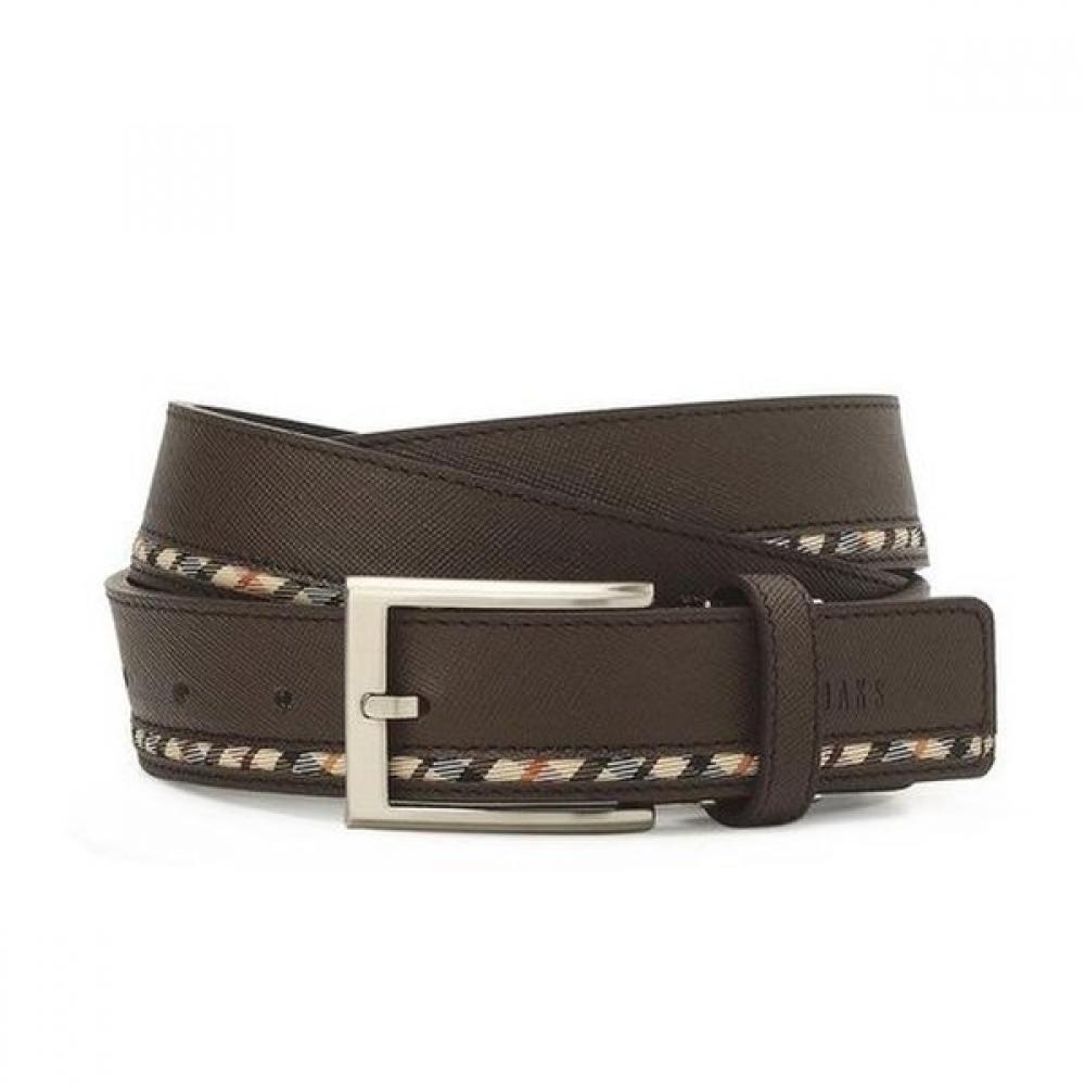 

Daks Brown Line Accent Leather Belt Dbbe1f202w3 Single option