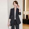 Women's High-End Korean Style Blazer Suit - Professional Workwear for Autumn/Winter
