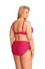 Biustonosz Modelujący Kąpielowy Usztywniany Aloa Padded malinowy Nessa
