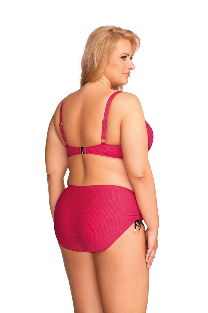Biustonosz Modelujący Kąpielowy Usztywniany Aloa Padded malinowy Nessa