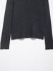 Women's Faux Fur Turn-Down Collar Knitted Cardigan - European and American Fashion