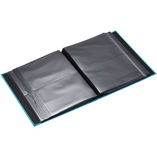 [20% OFF] Nakabayashi Pocket Album L Size 2 Tiers 160 Pockets Pure Blue TCPK-L-160-PB