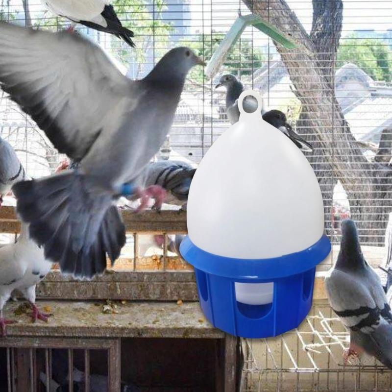 Automatic Pigeons Water Dispenser Auto Filling Gravities Drinking Bottles Leak Proof For Bird Cage