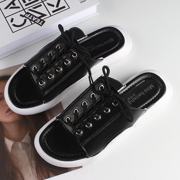 Yuzhihao Women s Summer Fashion Thick Sole Single Strap Slippers 39