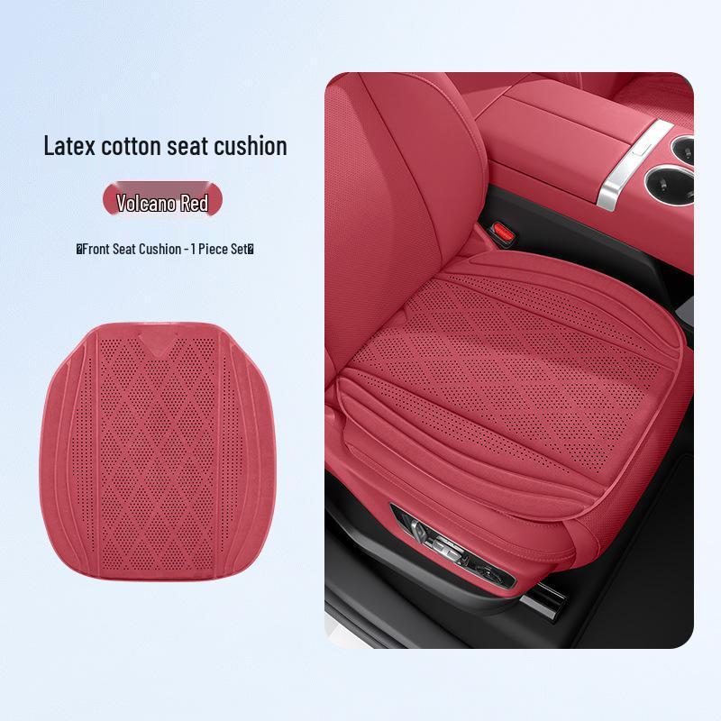 Jia Shi 2026 Ventilation Car Seat Cushion: All-Season, Cool, High-End Latex Design