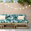 Vidaxl Middle Seats with Cushions, 2 Pcs, Impregnated Pine