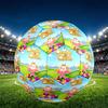 Candy Crush Saga Print Size 5 Soccer Ball, PU Wear Resistant Football for Match Training and Daily Practice, Birthday Gift for Soccer Fans