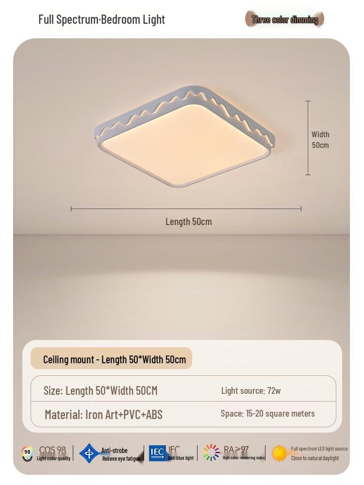 2025 Modern Minimalist Ceiling Light - Cream Style Living Room Main Light