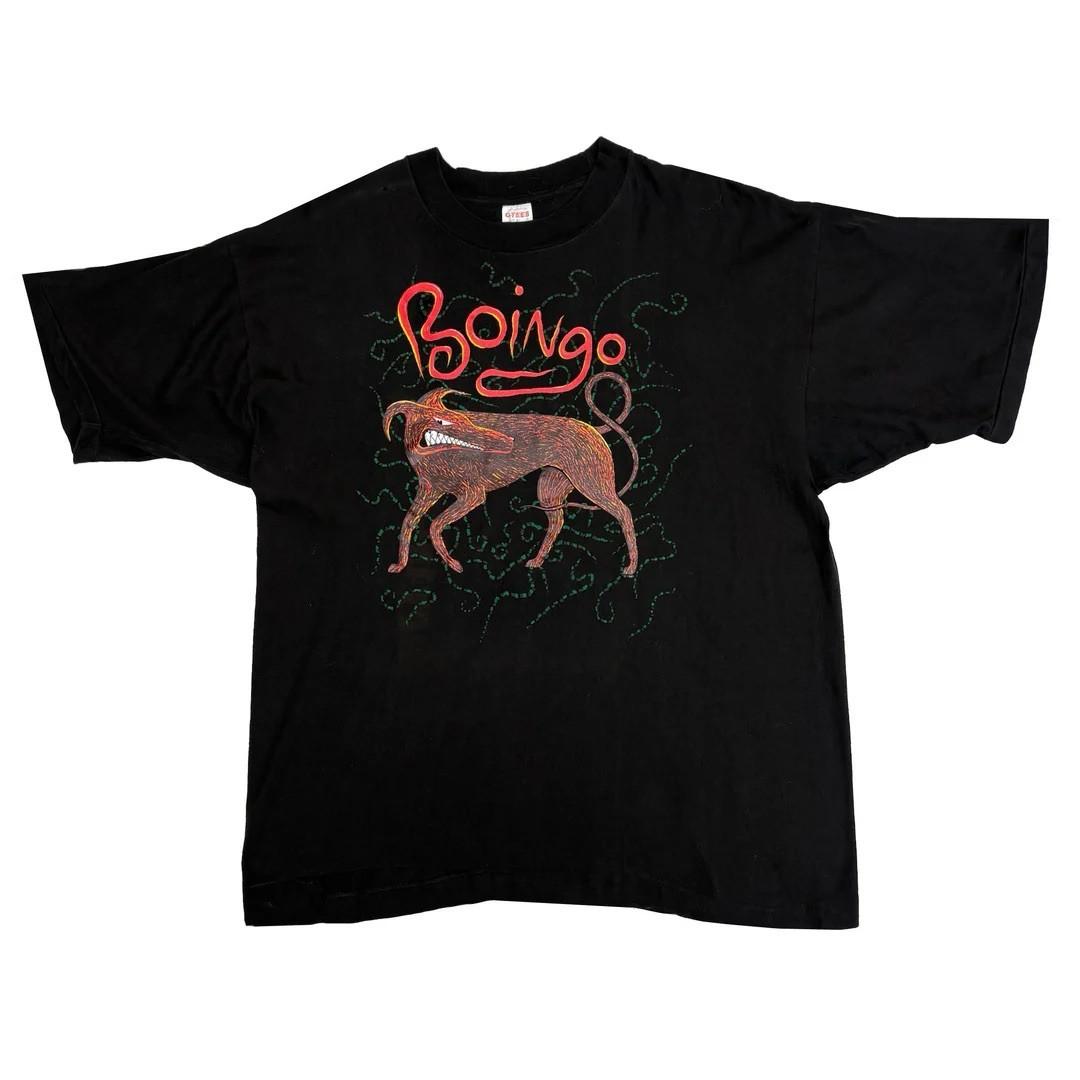 Oingo Boingo 1990 90s Vintage Band Concert Tour Danny Elfman Merch Unisex T-Shirt S