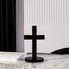 DIY Cross Craft Silicone Mold 3D Cross Candle Plaster Resin Casting Mold Reliquary Jewelry Display Stand Easter Gift Making Tool
