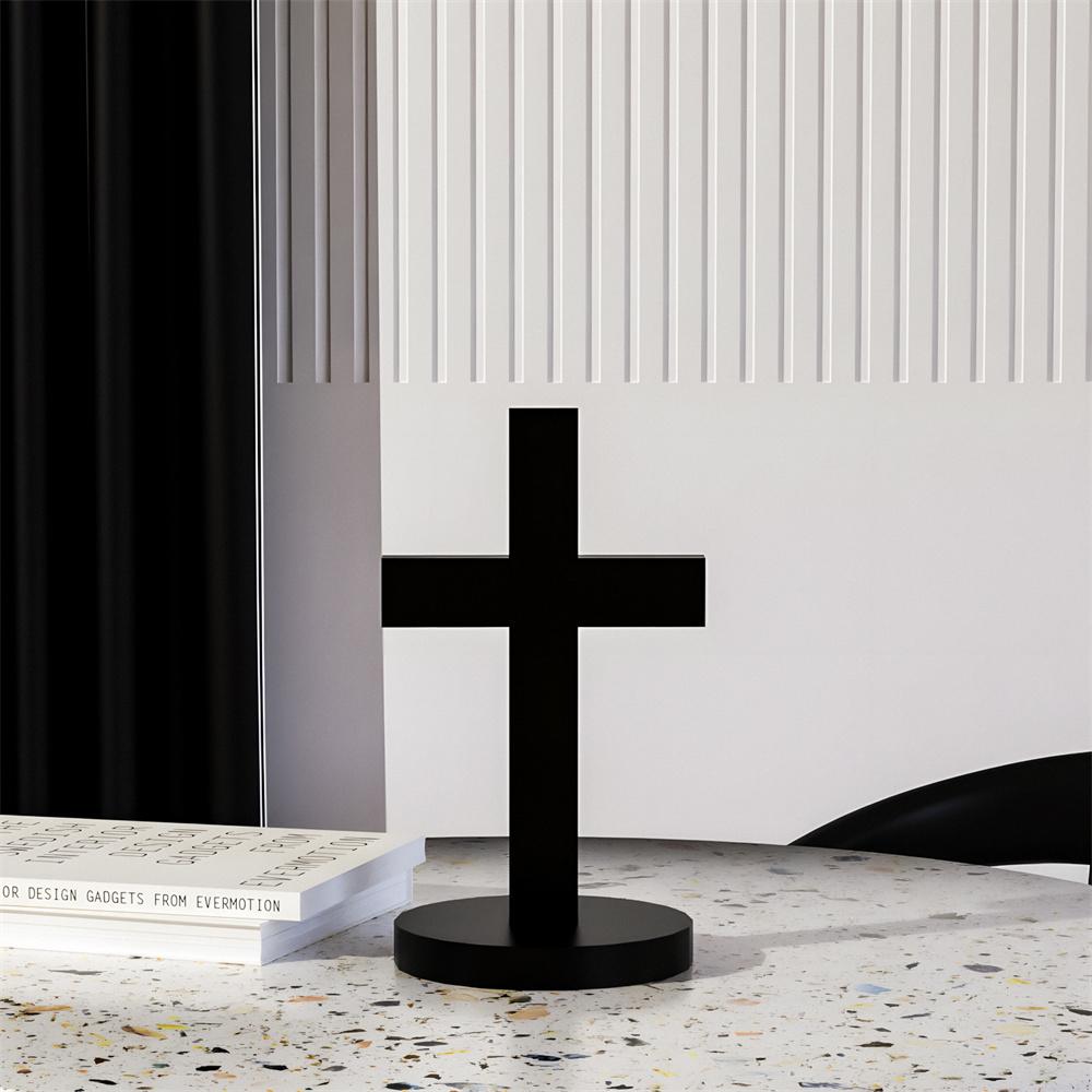 DIY Cross Craft Silicone Mold 3D Cross Candle Plaster Resin Casting Mold Reliquary Jewelry Display Stand Easter Gift Making Tool